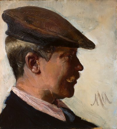 Jacob Sømme by Michael Peter Ancher